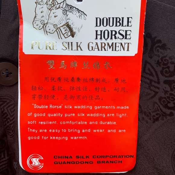 100% silk jacket 🐎 - Picture 2 of 7